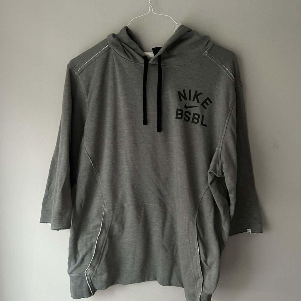 Nike Baseball Men's Dark Gray Hoodie